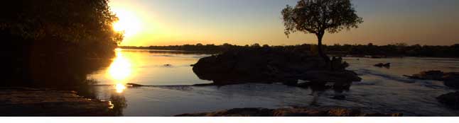 Sunset on the Chobe
